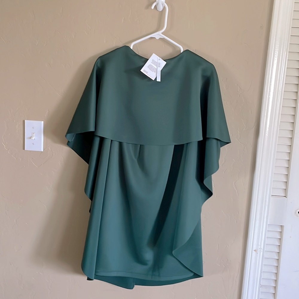 ASOS Maternity Cape Dress Size 6 Green